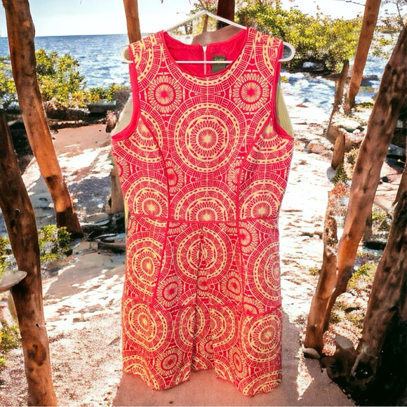 Taylor Sundress Fun Sleeveless Midi Dress - Picture 1 of 3